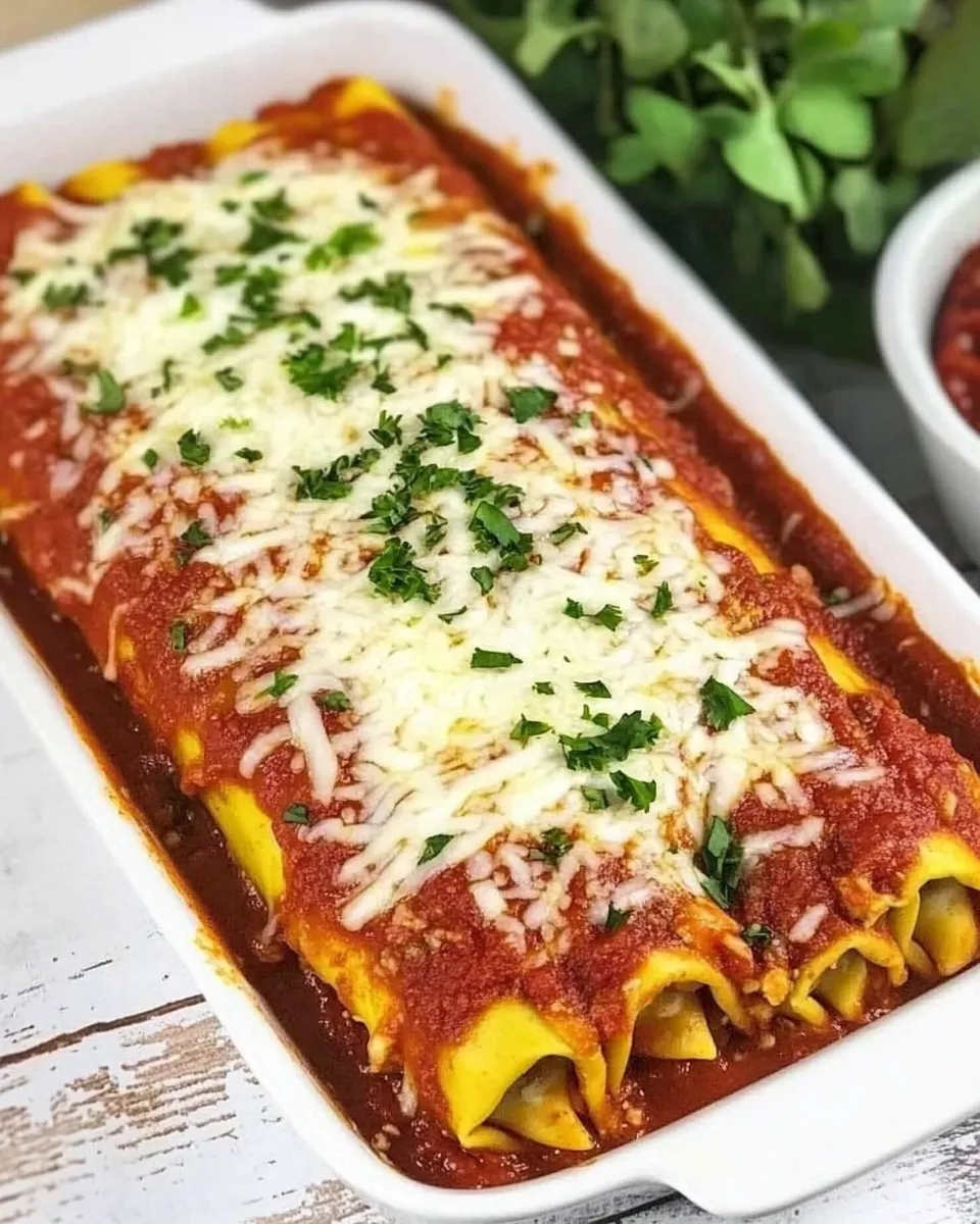 Classic Egg Roll Manicotti image