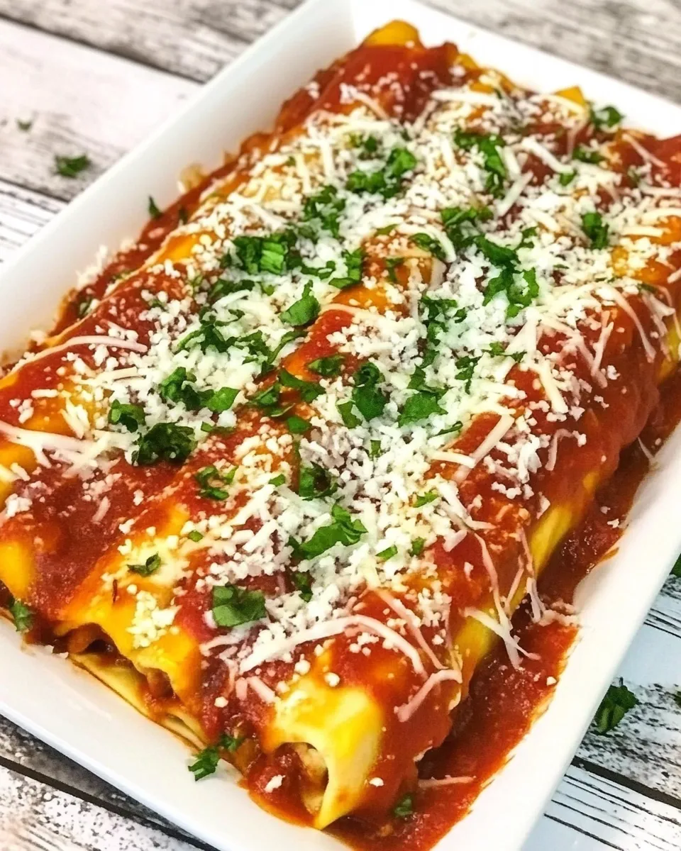 Easy Egg Roll Manicotti recipe photo