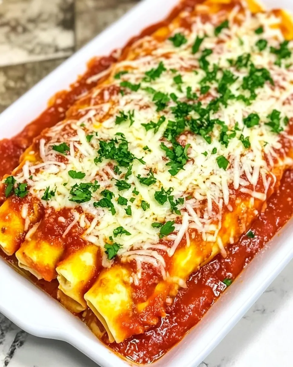 Delicious Egg Roll Manicotti shot