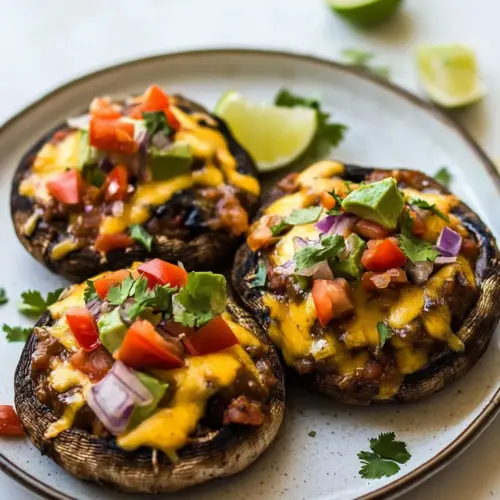 Homemade Enchilada Stuffed Mushrooms photo