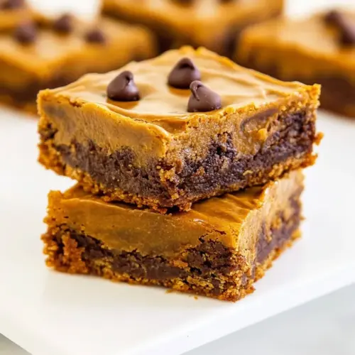 Homemade Espresso Chocolate Chip Blondies with Brown Sugar Frosting photo