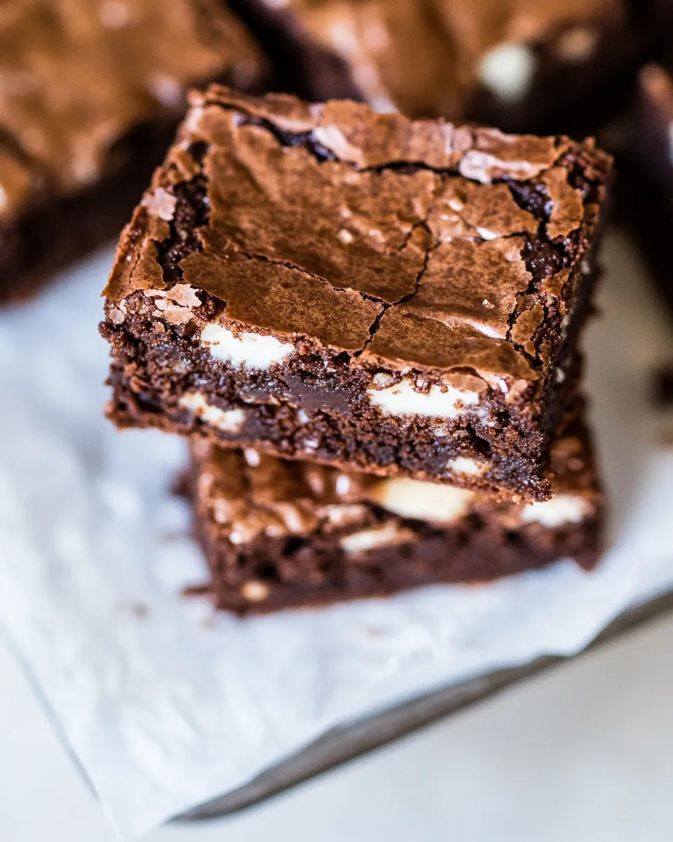 Classic Espresso Chocolate Chip Brownies image