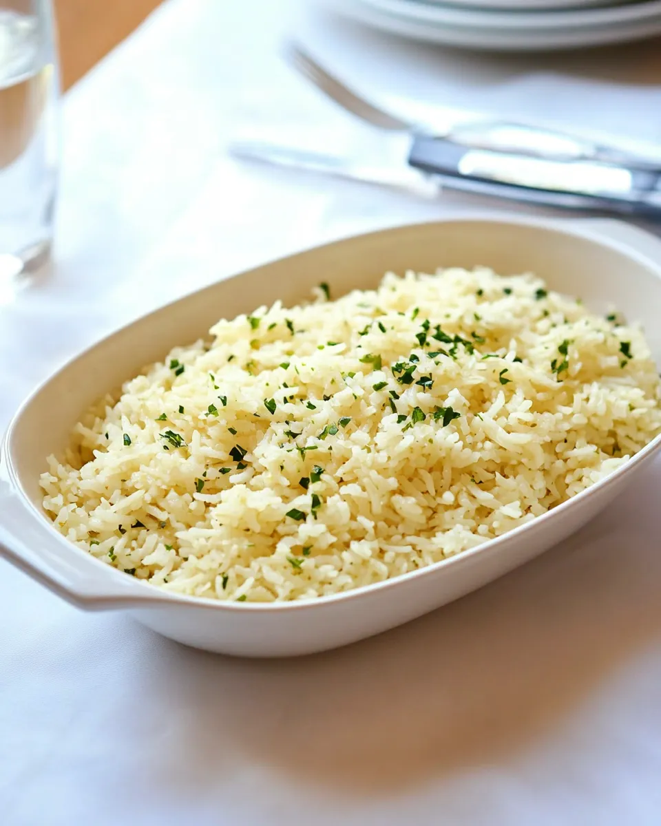 Easy Famous Butter Rice recipe photo