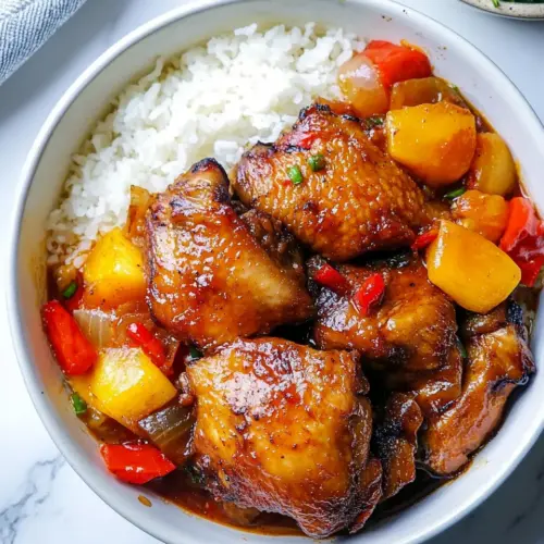 Homemade Filipino Chicken Asado photo