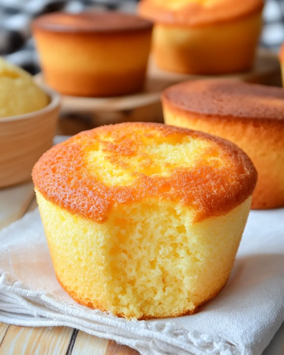 Homemade French Cupcakes (Brioche) Recipe photo