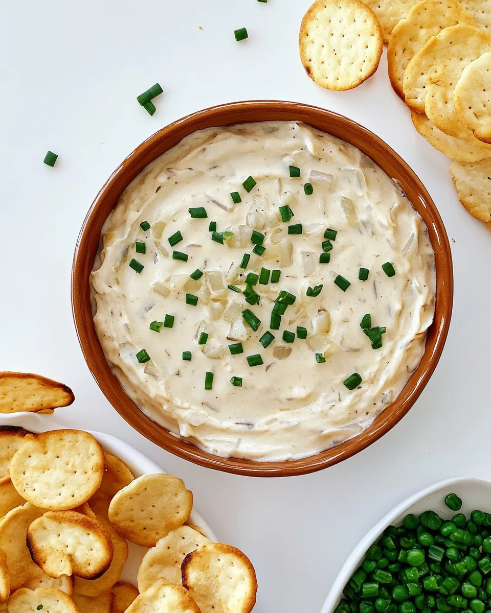 Homemade French Onion Dip photo