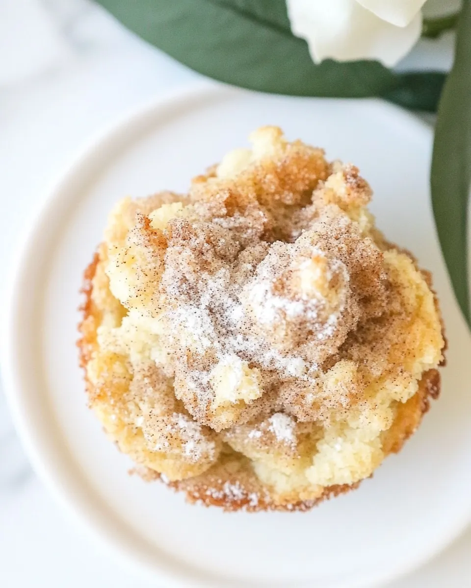 Delicious French Toast Muffins with Cinnamon Streusel shot