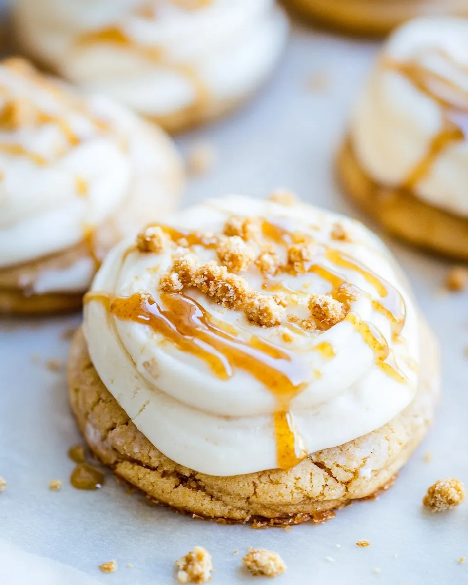 Easy Frosted Honey Graham Cookies recipe photo