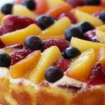 Homemade Fruit Pastry Cake photo