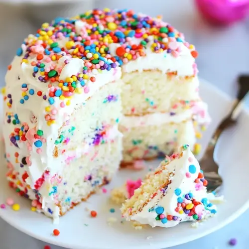 Homemade Funfetti Cake photo