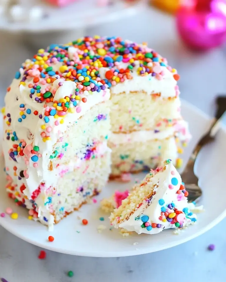 Homemade Funfetti Cake photo