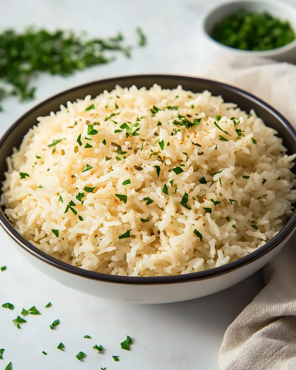 Delicious Garlic Butter Rice image