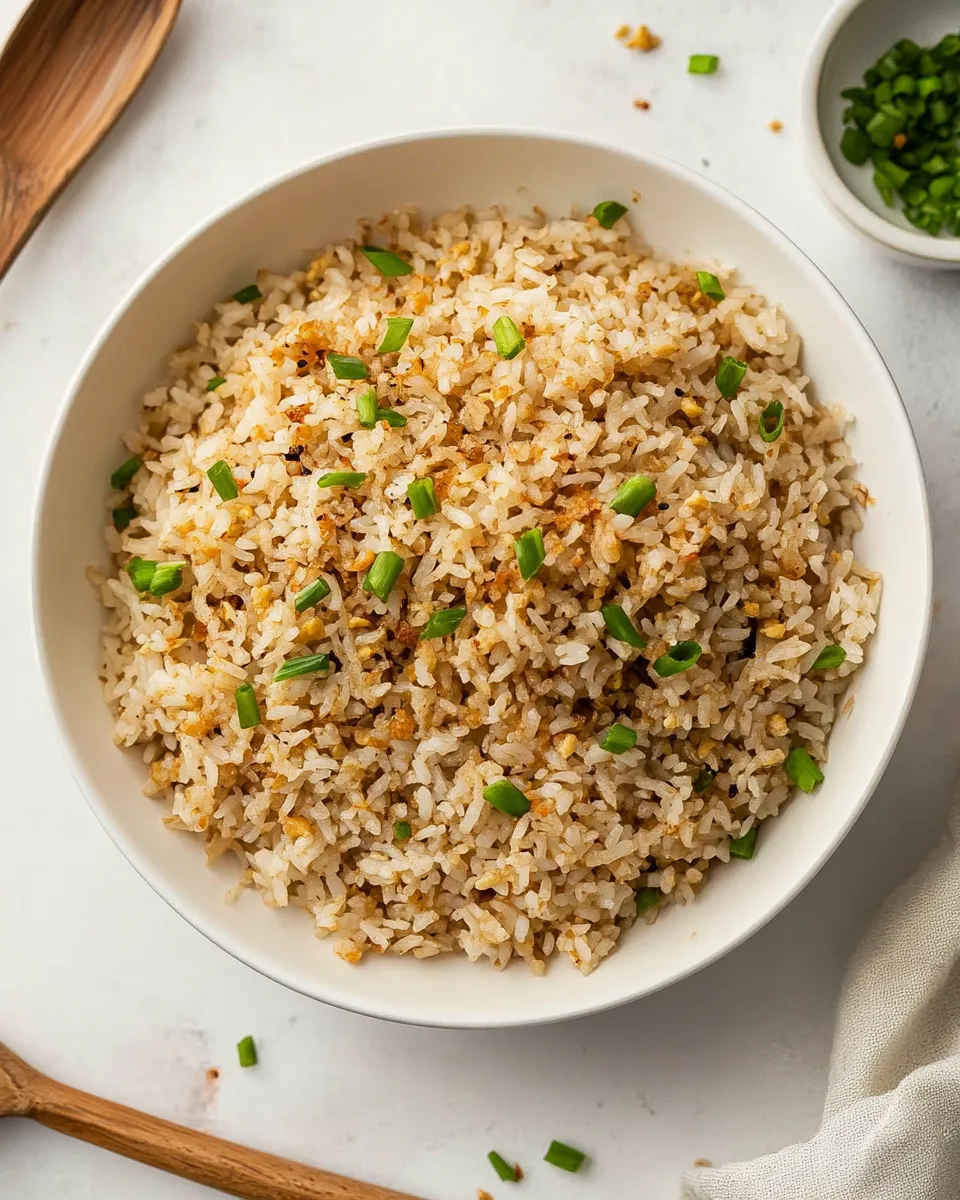 Easy Garlic Fried Rice (Sinangag) recipe photo