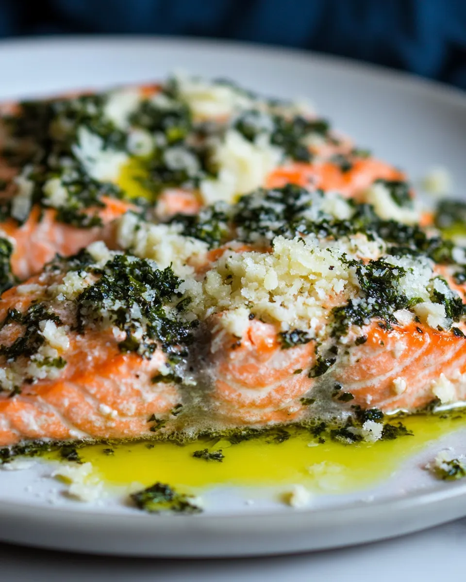 Classic Garlic Parmesan Salmon image