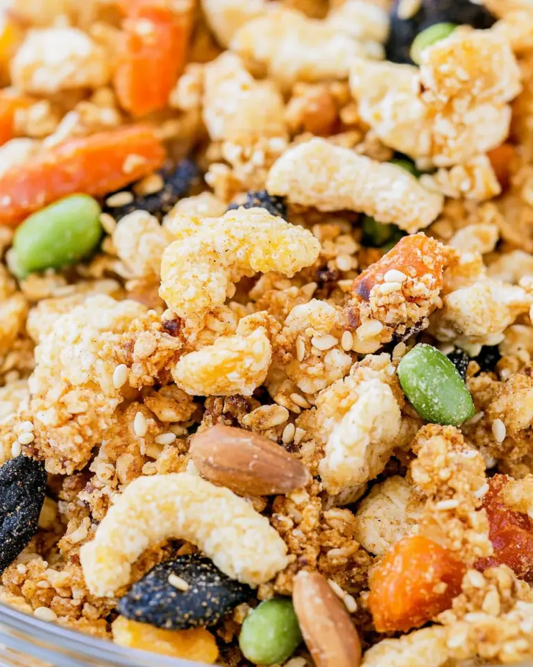 Homemade Ginger Sesame Trail Mix photo