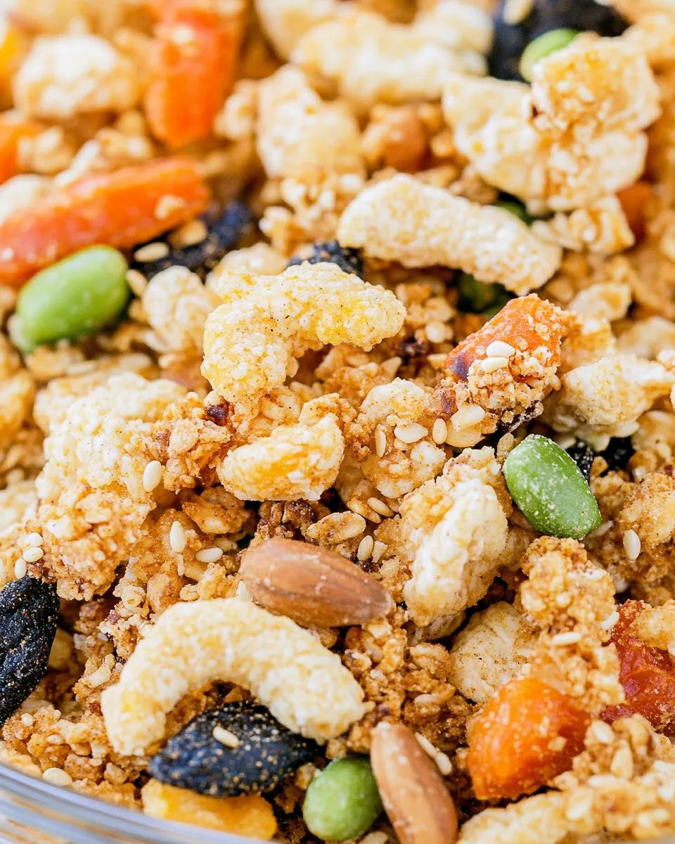 Homemade Ginger Sesame Trail Mix photo