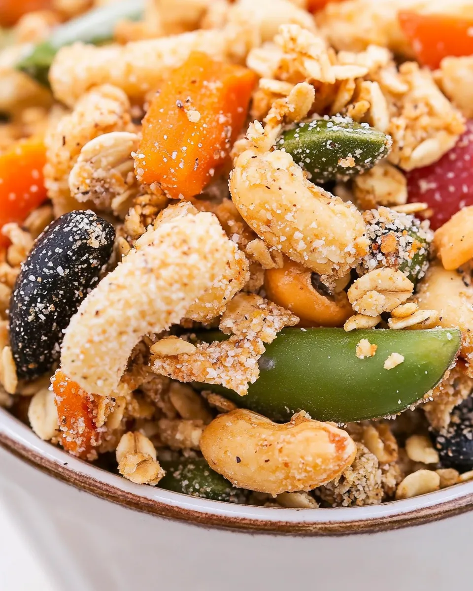 Easy Ginger Sesame Trail Mix recipe photo