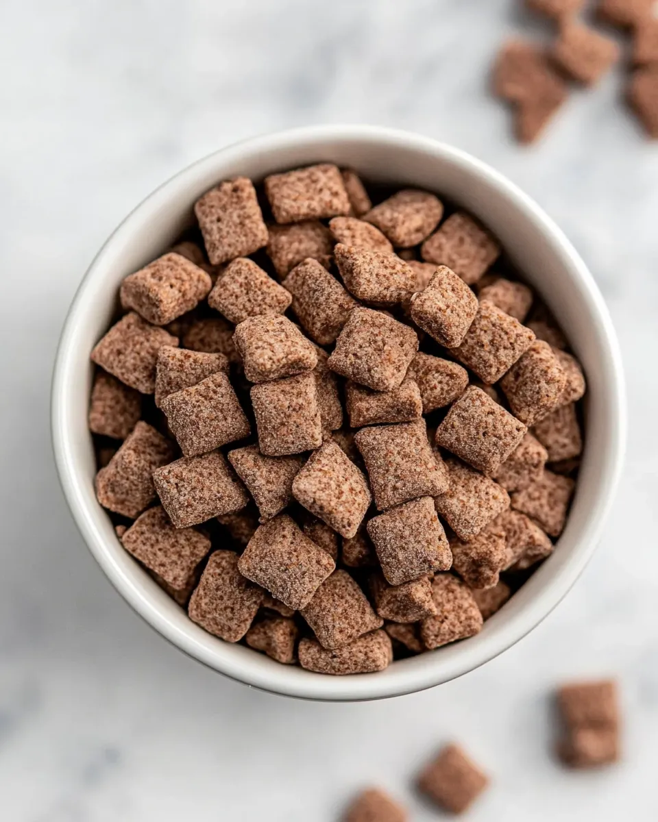 Delicious Gluten-Free Protein Puppy Chow (Muddy Buddies) shot