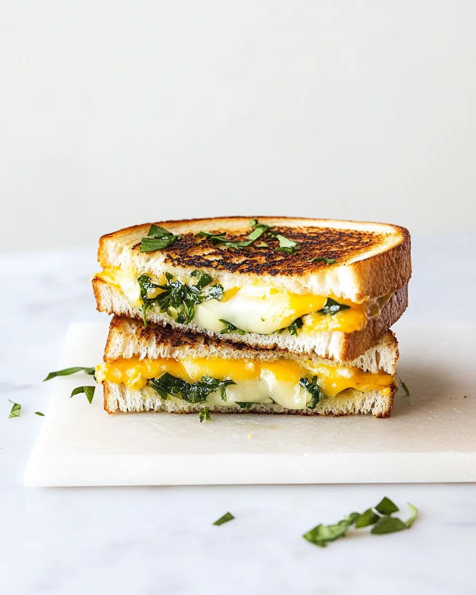 Delicious Gourmet Grilled Cheese shot