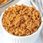 Homemade Graham Cracker Crumble Topping photo