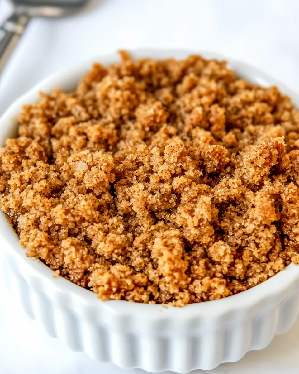 Classic Graham Cracker Crumble Topping image