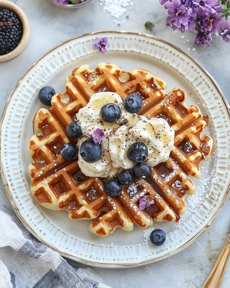 Homemade Grain-Free Waffles (Paleo) photo