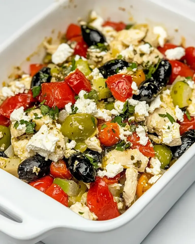 Homemade Greek Chicken Bake photo