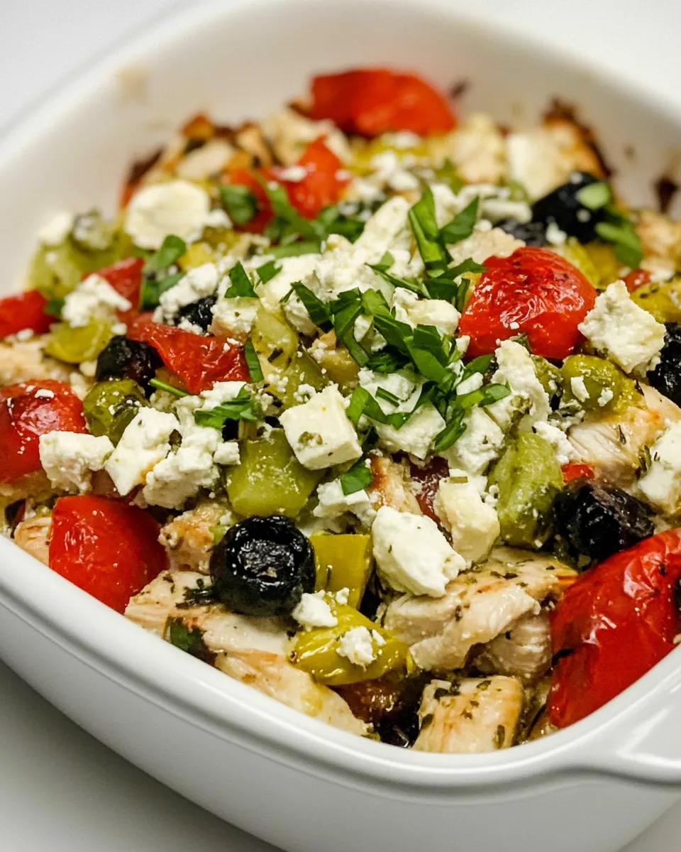 Classic Greek Chicken Bake image