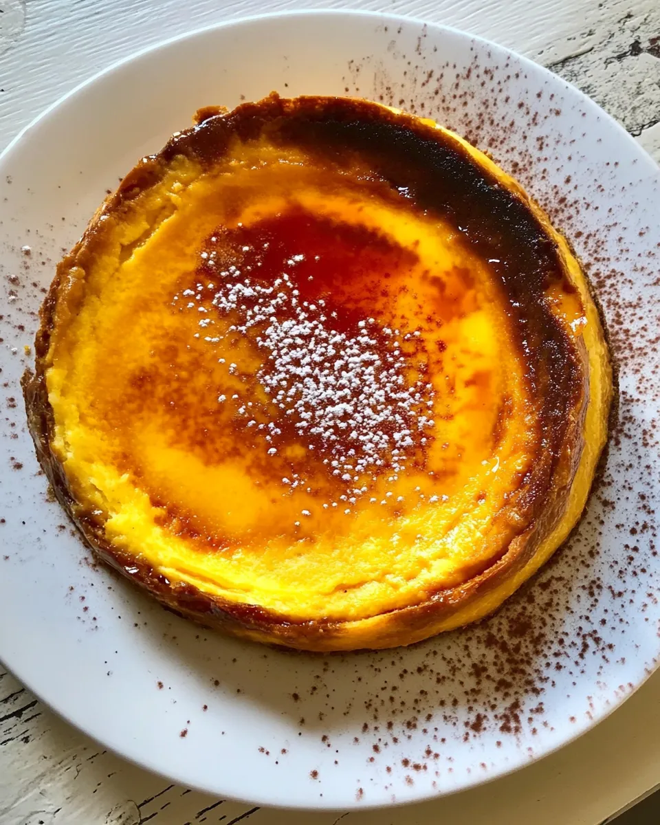 Homemade Greek Flan-Milk Pie (Galatopita) photo