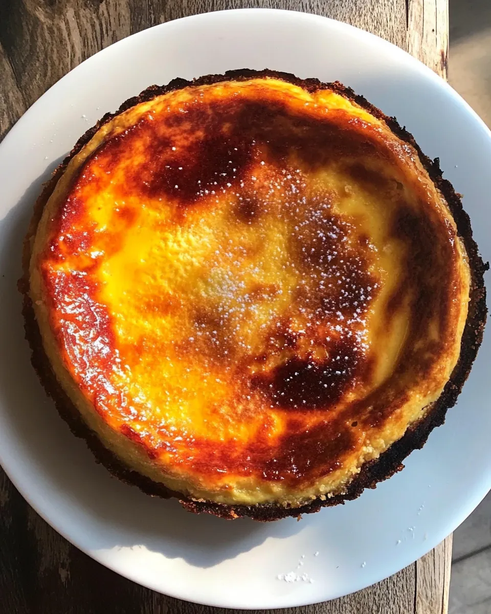 Easy Greek Flan-Milk Pie (Galatopita) recipe photo