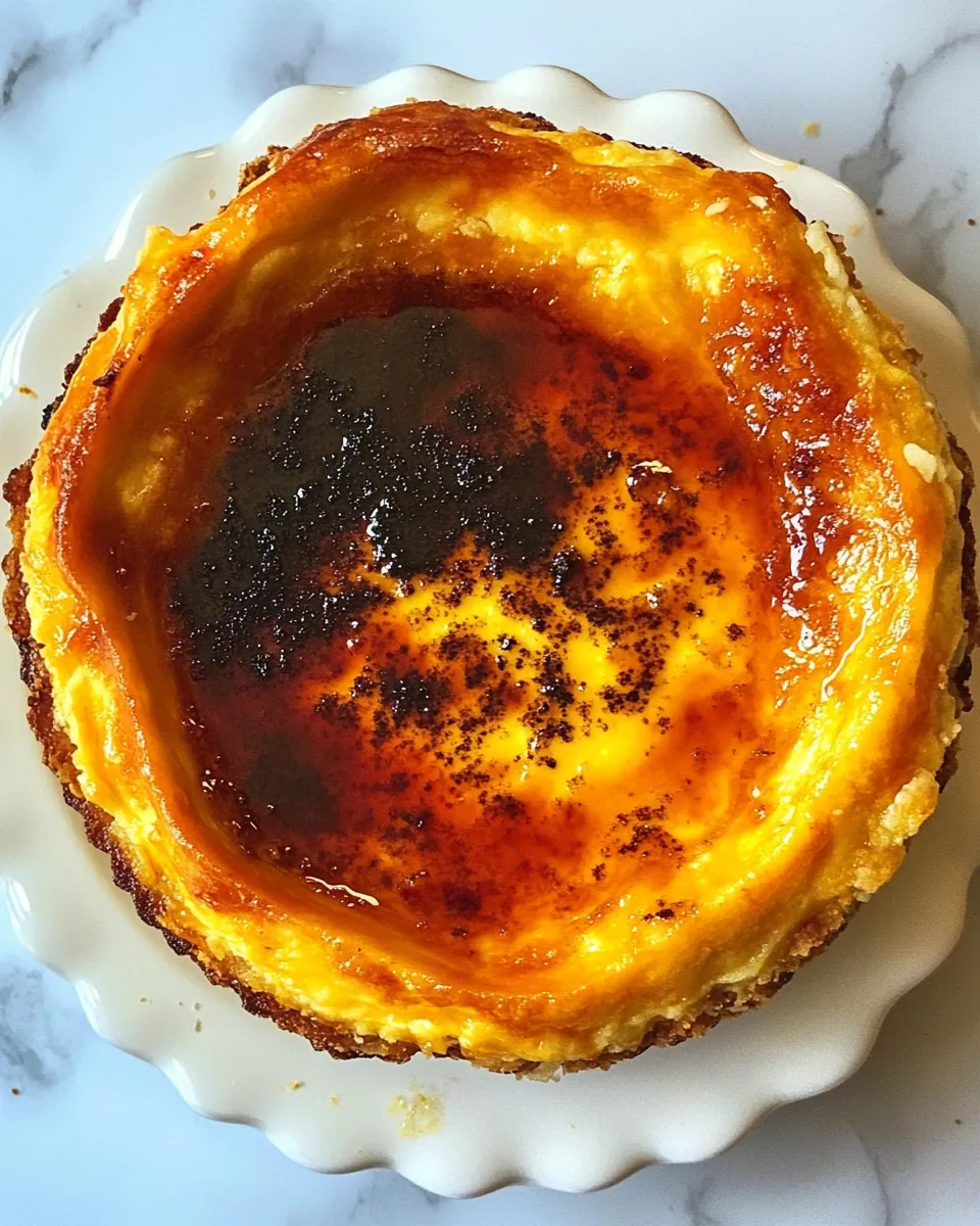 Delicious Greek Flan-Milk Pie (Galatopita) shot