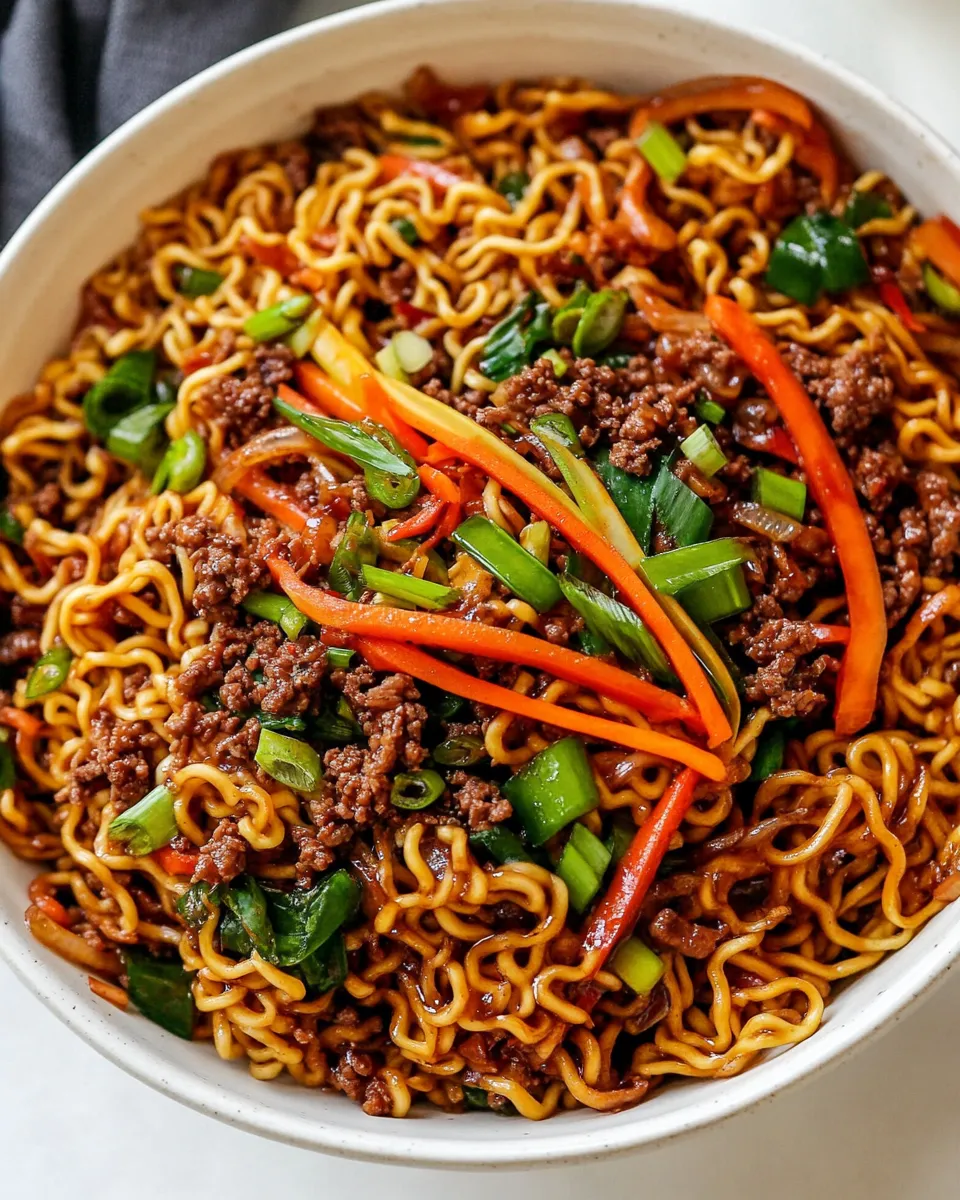 Classic Ground Beef Ramen image