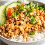 Homemade Ground Turkey Rice Bowls photo