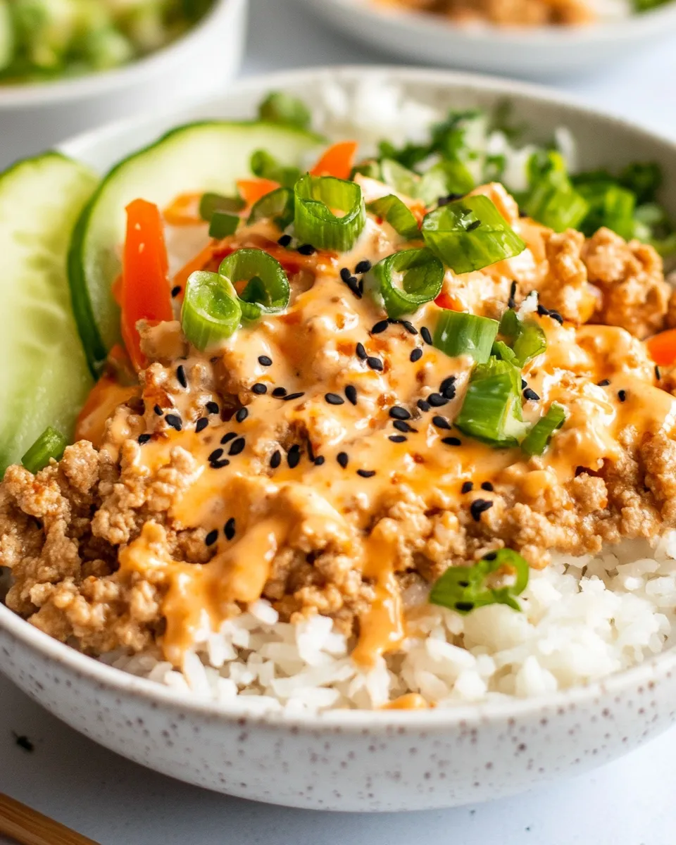 Homemade Ground Turkey Rice Bowls photo