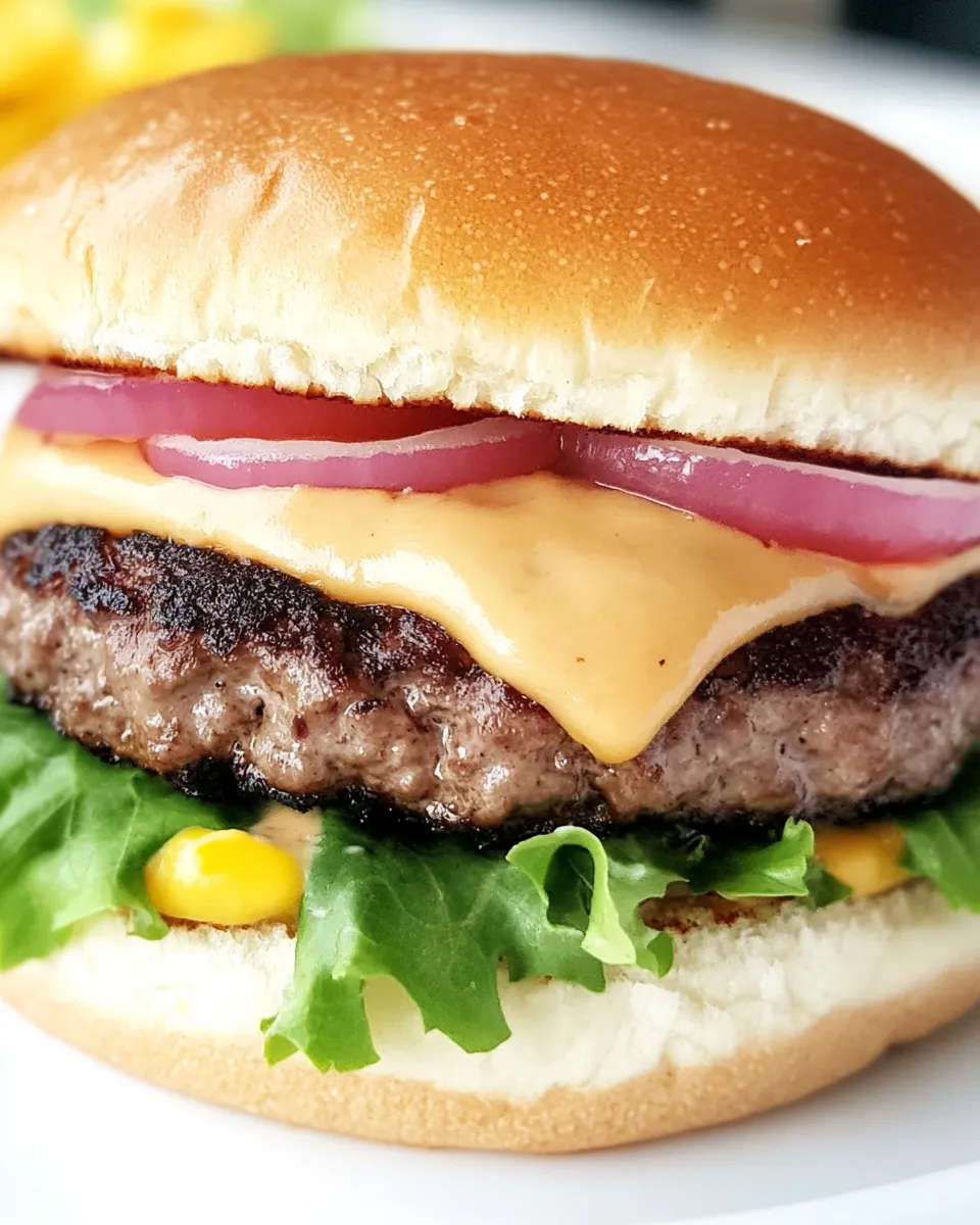 Easy Hamburgers in the Oven recipe photo