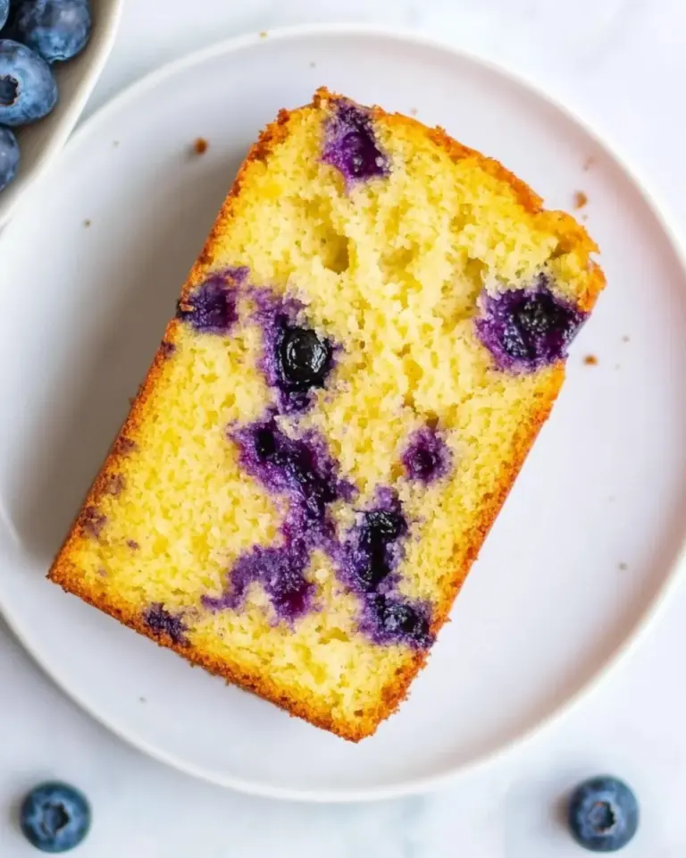 Homemade Healthy Blueberry Bread photo