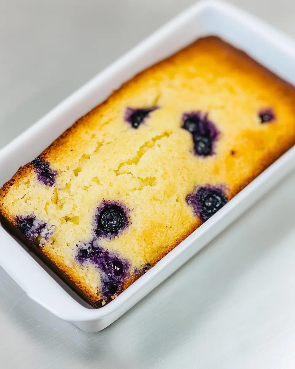 Delicious Healthy Blueberry Bread image