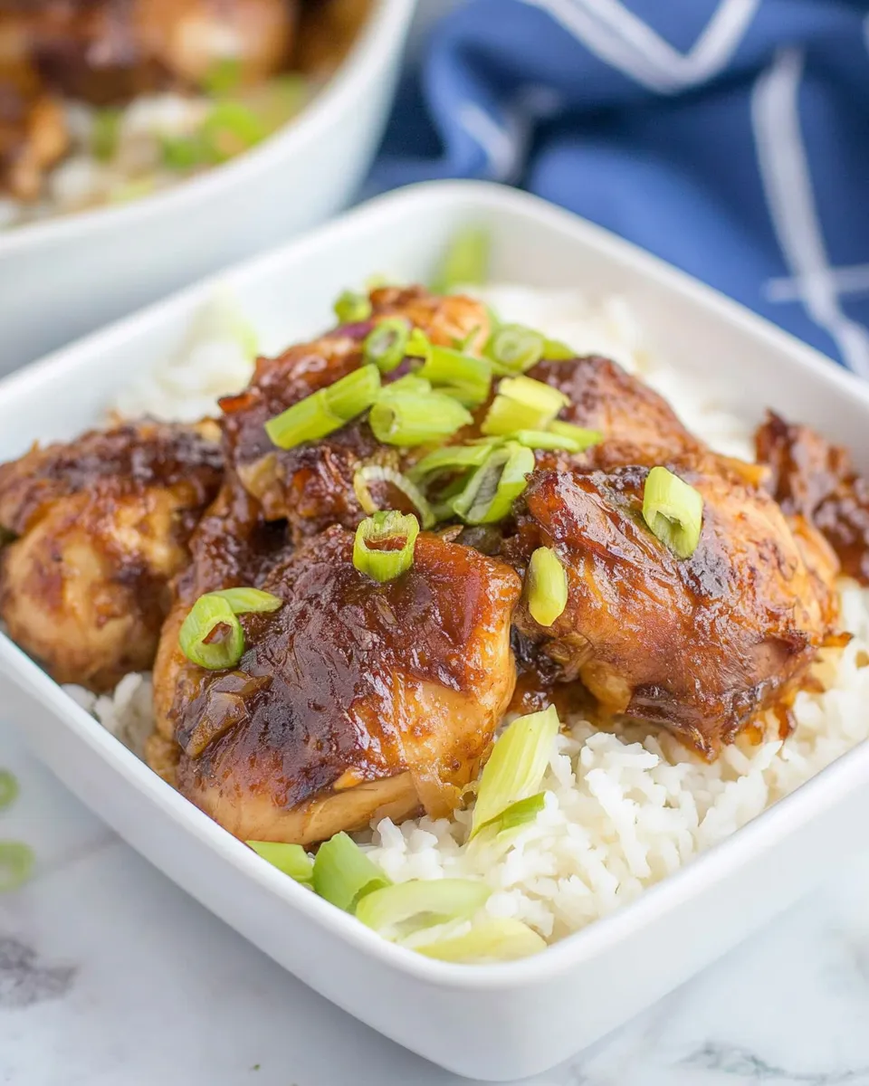 Classic Healthy Filipino Chicken Adobo image