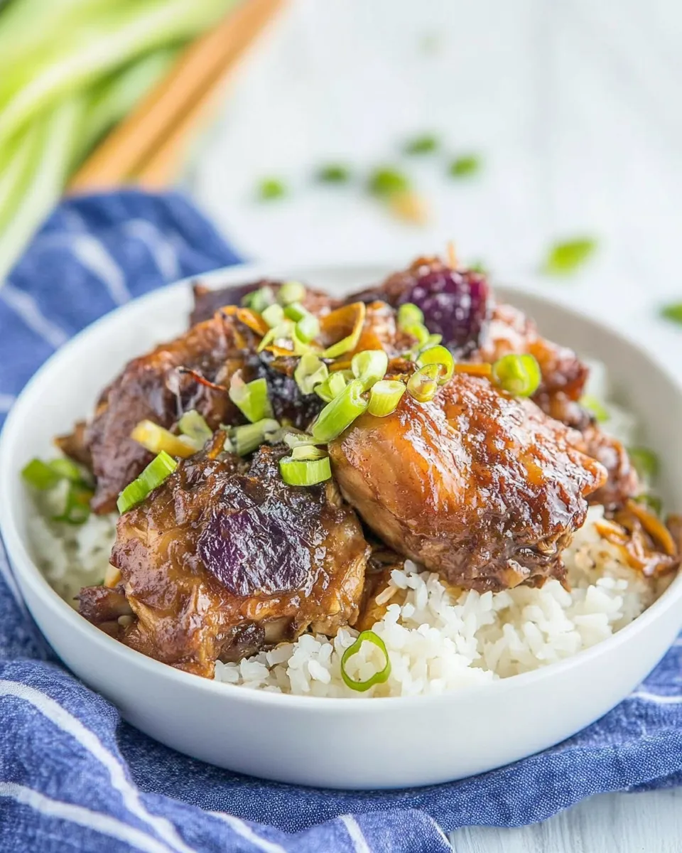 Easy Healthy Filipino Chicken Adobo recipe photo