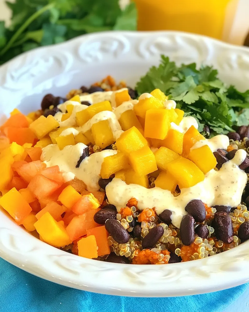 Easy Healthy Quinoa Burrito Bowl recipe photo