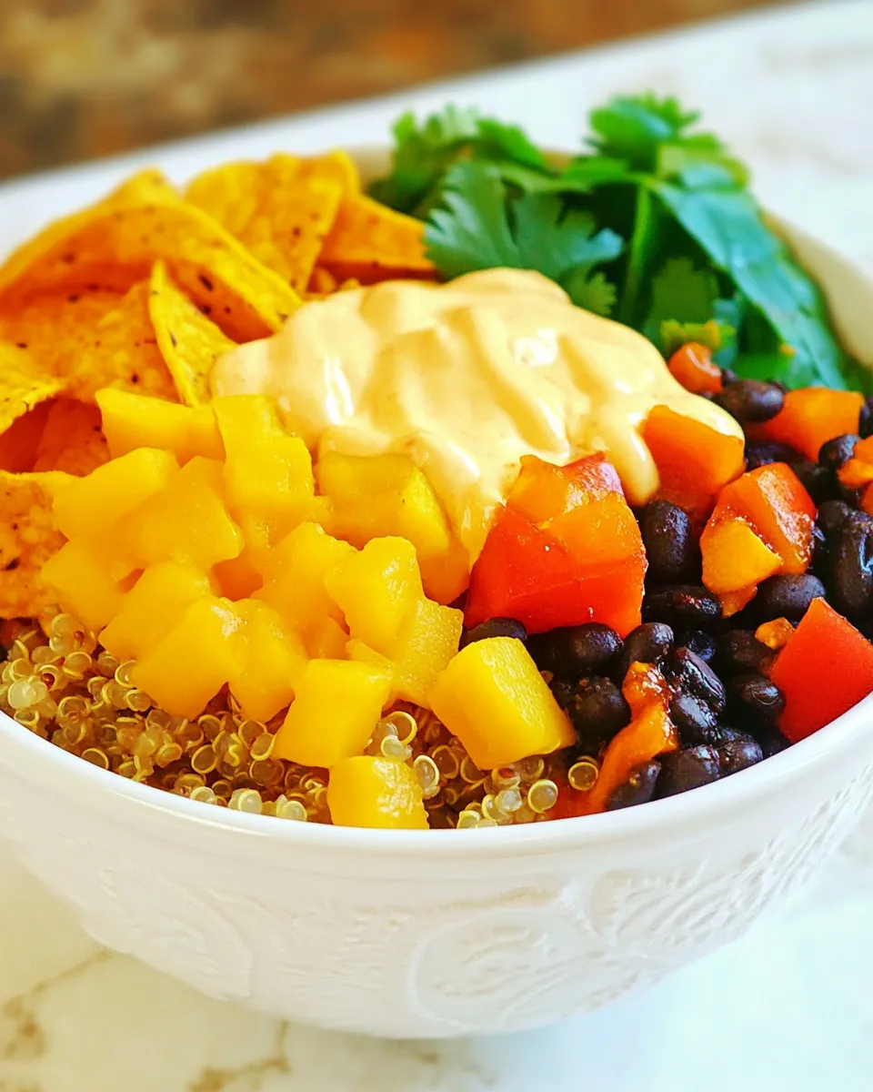 Best Healthy Quinoa Burrito Bowl shot
