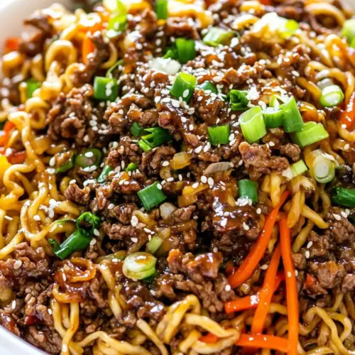 Easy Hoisin Beef Noodles photo
