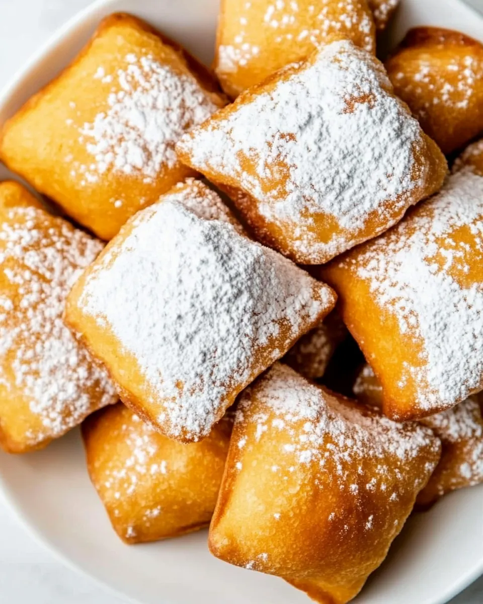 Homemade Beignets recipe photo