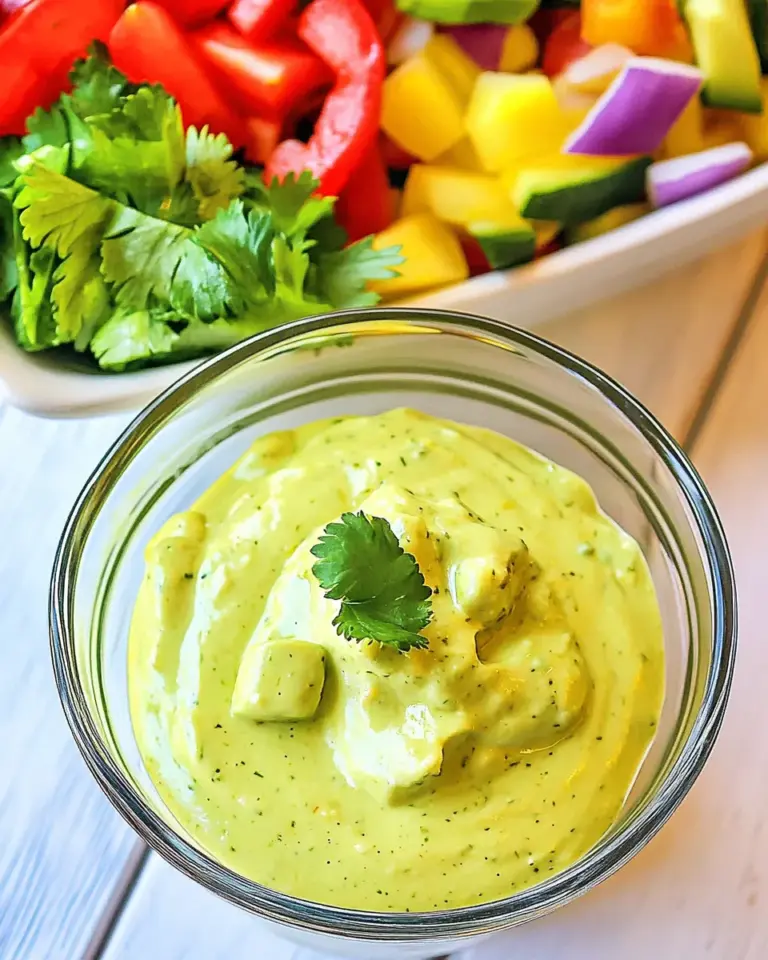Homemade Chick-fil-A Avocado Lime Ranch Dressing: Fresh & Fast photo