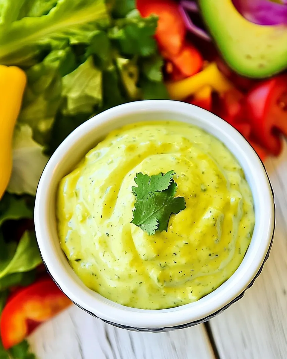Ultimate Homemade Chick-fil-A Avocado Lime Ranch Dressing: Fresh & Fast recipe photo