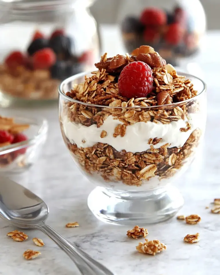 Easy Homemade Granola & Parfaits photo