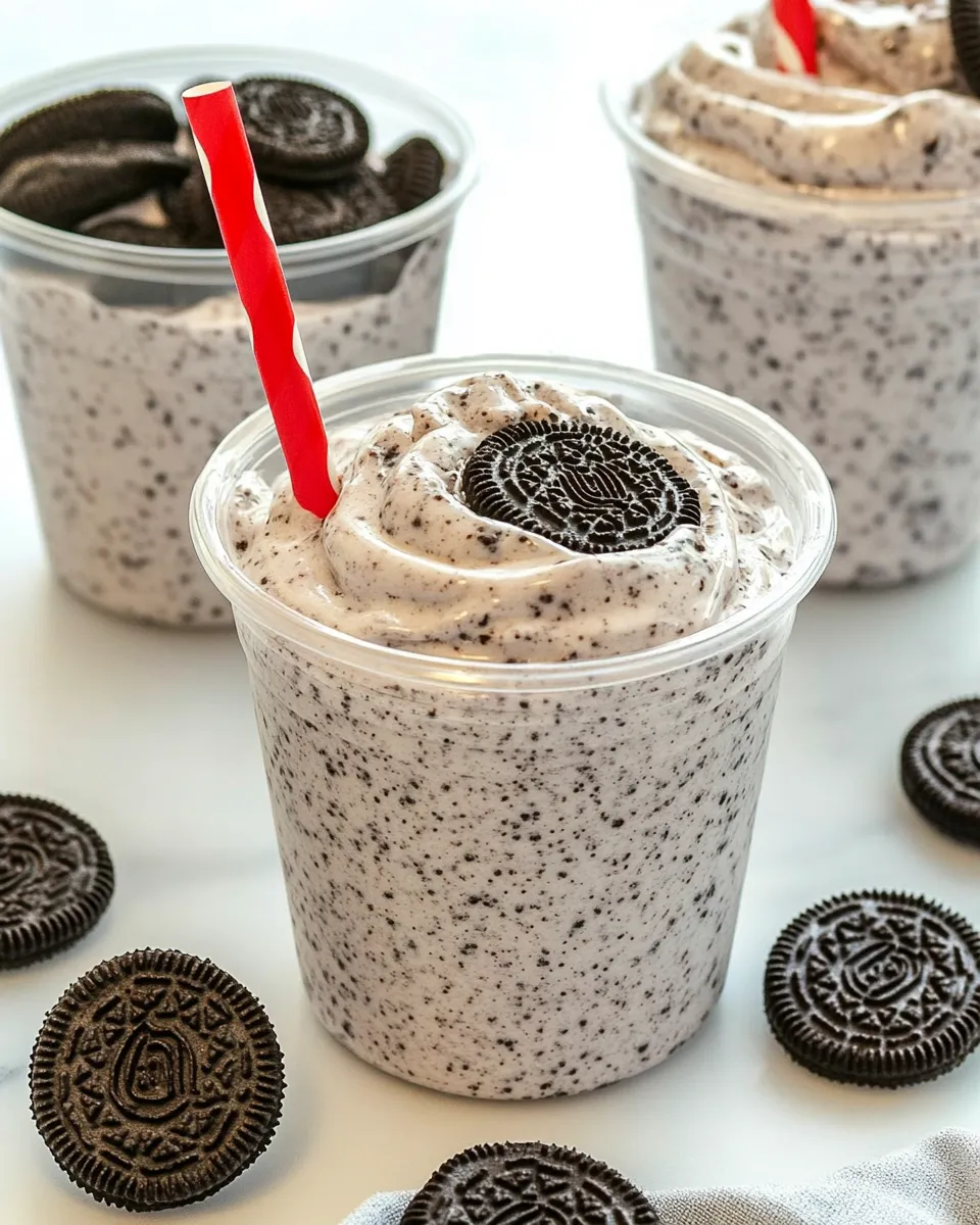 Savory Homemade McDonalds Oreo McFlurry (No Soft-Serve Required) picture