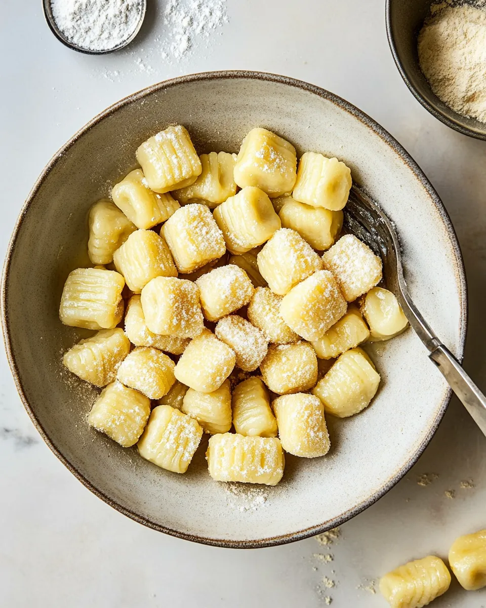 Delicious Homemade Potato Gnocchi dish image