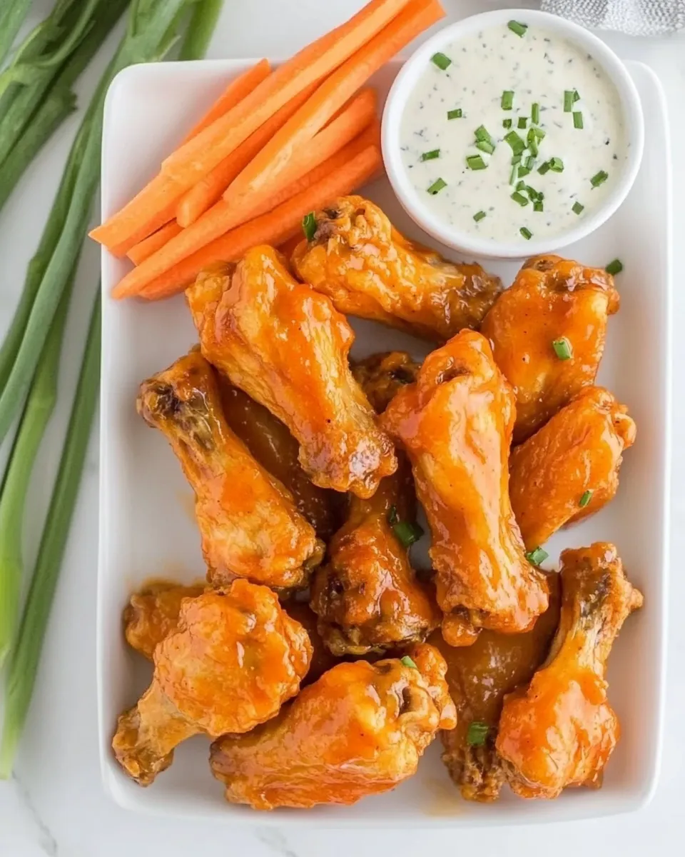 Homemade Honey Buffalo Wings photo