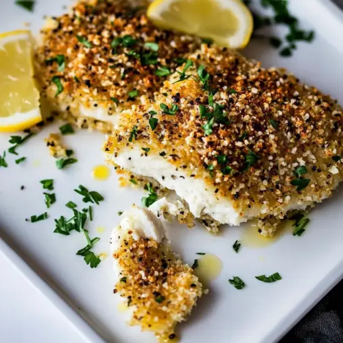 Easy Honey Dijon Panko Crusted Basa photo
